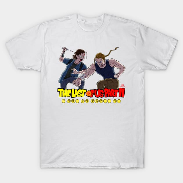 The Last of Us Part II x Dragon Ball Z T-Shirt by Akatsuya